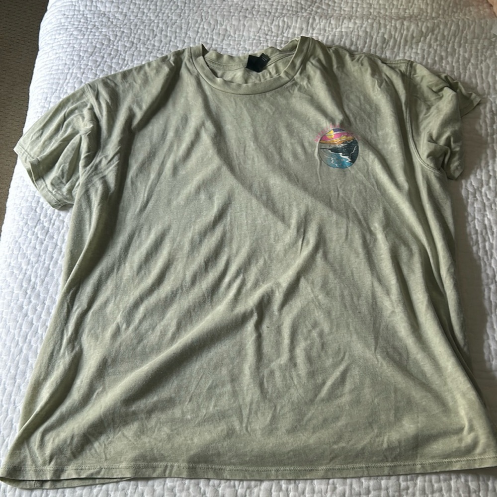 Sage green oversized tshirt - Target - size xl